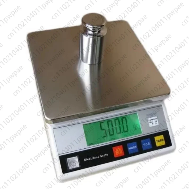 Industrial Scale 10kg 0.1g Digital Electronic Laboratory Balance Heavy-Duty Balance w/ Counting Function Desktop Scale