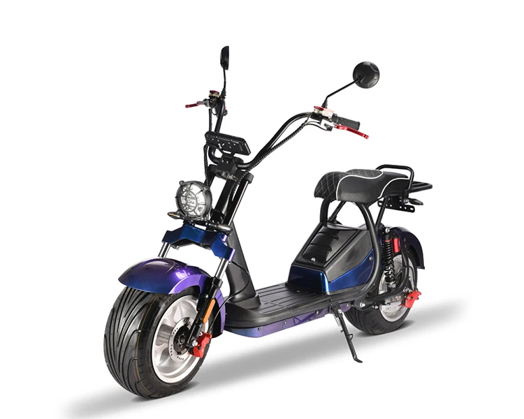 Elektromos Motorbicikli Felnőtt Európai Unió Szabadraktár citycoco 2000w 60v 20ah Tettlegesség 2 Kerék   scooters számára felnőttek 3000w