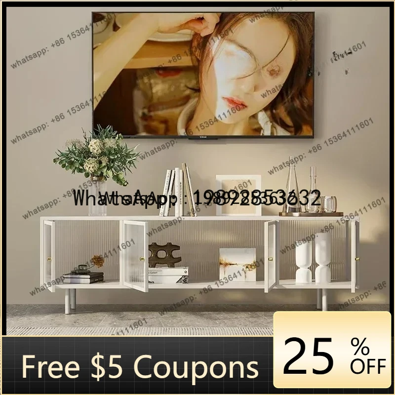 

AB White Fireplace Tv Table Salon Movies Entertainment Wood Organizer Universal Shelf Tv Stands Nordic Muebles Bedroom Furniture