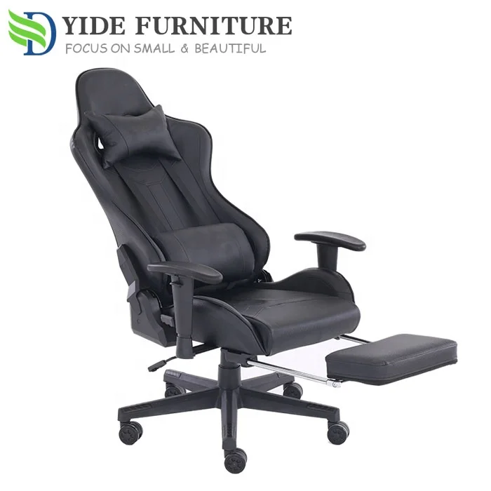YYHC Leather Ergonomic Computer Silla Design Racing Luxury Office Chair Arm in Metle Design