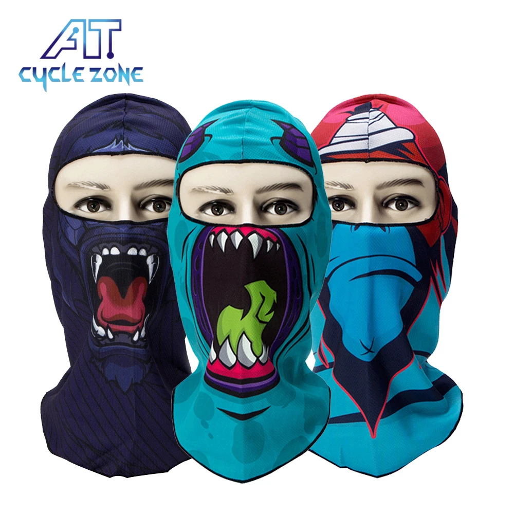 Balaclava Bicycle Breathable Windproof Cap Mask Cycling Motorcycle Bandana Scarf Neckwarm Men Hat Snowboard Ski Men Face Cover