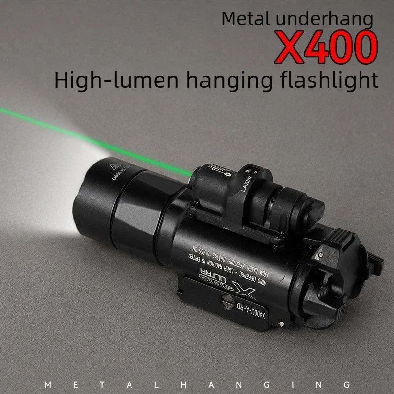 X400U Alloy Portable Lamp Quick Detach Under Mount High Lumen Torch Adjustable Light Alignment