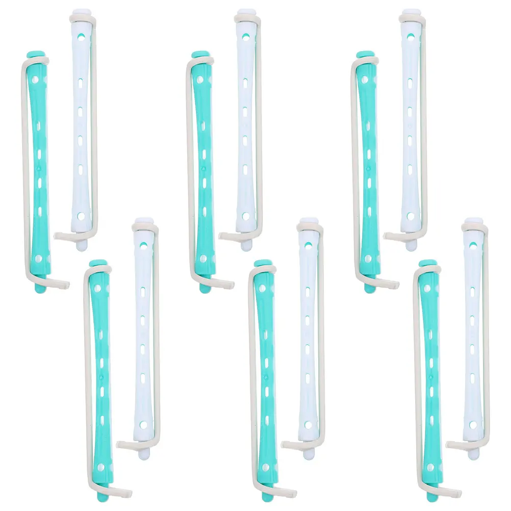 โรลม้วนผมพลาสติก 24 ชิ้น สำหรับผู้ชายและผู้หญิง คุณภาพระดับซาลอน อุปกรณ์จัดแต่งทรงผมลอน ชุดดัดผมสำหรับผมหยิก