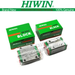 Genuine HIWIN HGH15CA HGH20CA HGH25CA HGH30CA Linear Guide Slide Block HGW15CC HGW20CC HGW25CC HGW30CC Linear Guide Rail CNC New