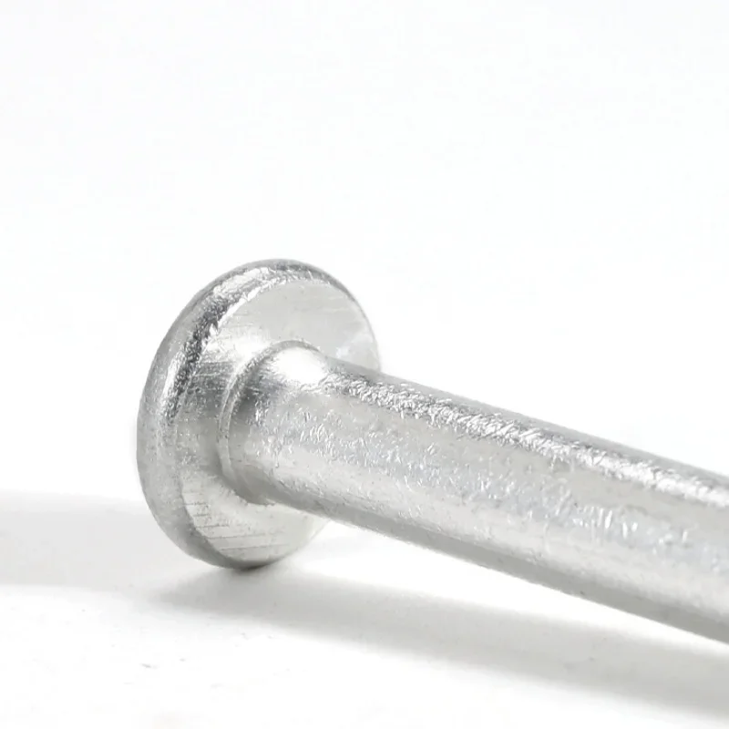 M2 M2.5 M3 M4 M5 M6 M8 Aluminium Solid Rivet Flat Head Hand Percussion Punch Self-plugging Fixed Rivets