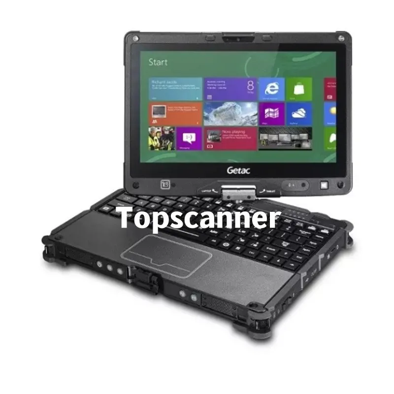 Getac V110 i5 4300U/5200U/6200U outil de Diagnostic de voiture avec �cran tactile robuste, 2023 pouces, Win10, anglais, haute qualit�, 11.6