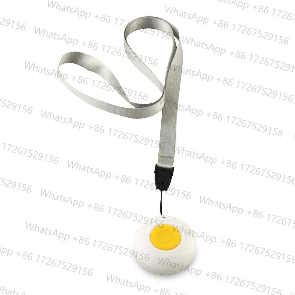 433mhz Wireless waterproof Bracelet Style/ Neck Hanging  Wireless Emergency Panic Button for GSM OR PSTN Security Alarm System