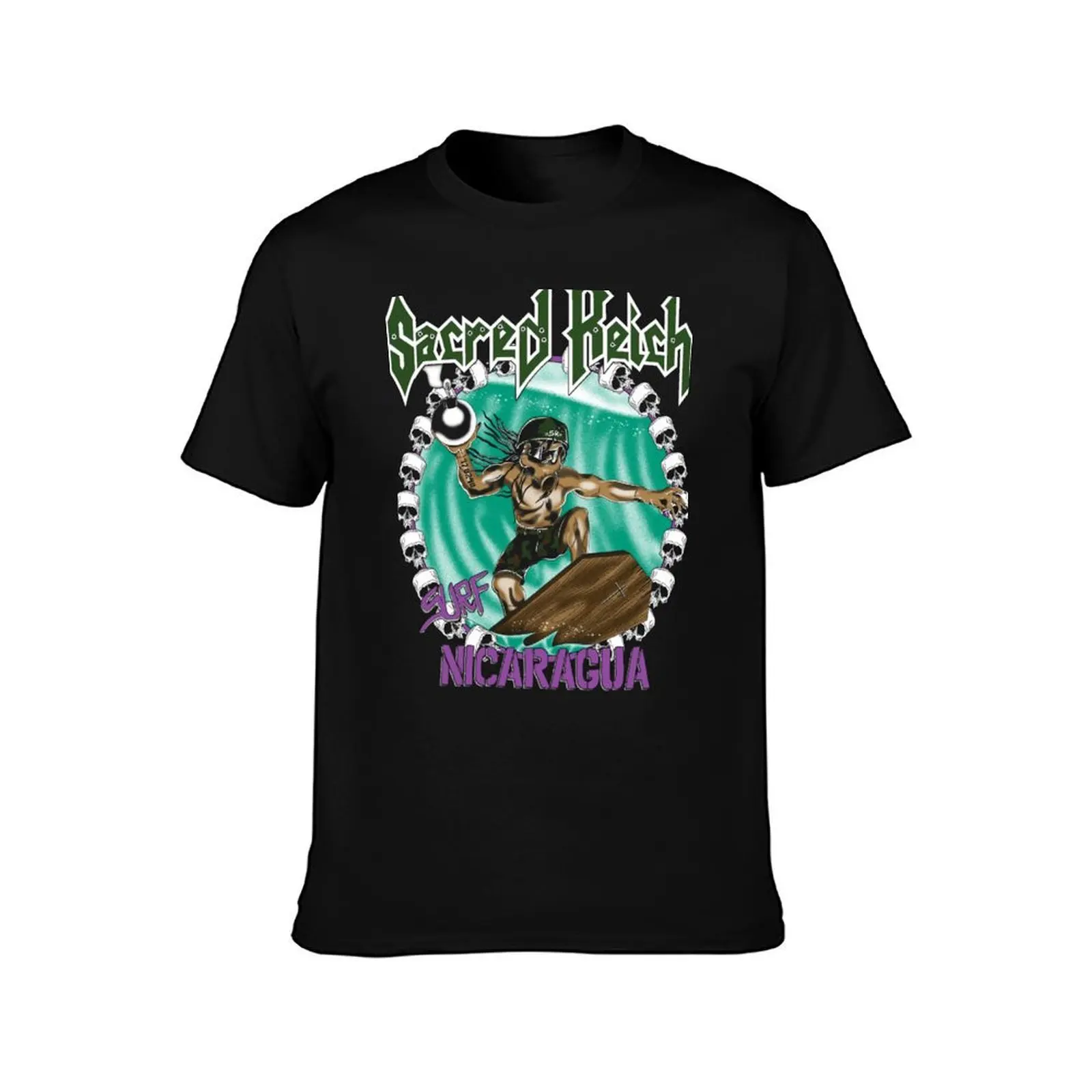 SACRED REICH BAND T-Shirt Casual Loose Daily Wear T-Shirt