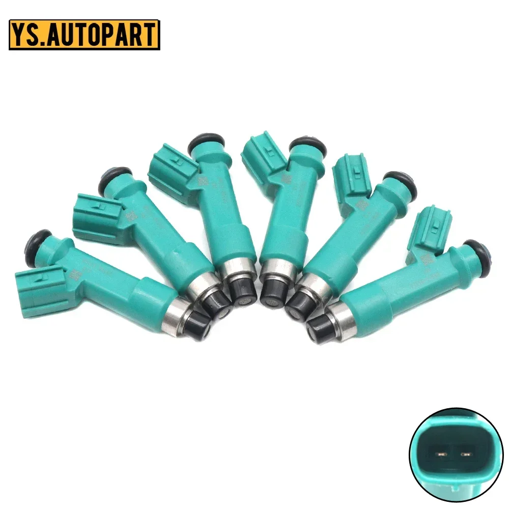 6pcs/lot 23250-31060 Car Fuel Injector Nozzle Fit For Toyota 4Runner FJ Cruiser Tacoma Tundra 4.0L V6 2003-2009 23209-39075