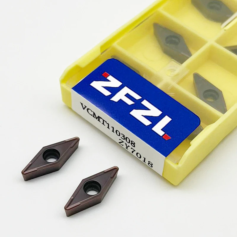 

VCMT110304 VCMT110308 VCMT160404 VCMT160408 ZY7018 ZY7118 Carbide Insert VCMT Internal Turning Tool for stainless steel