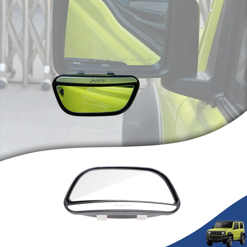 Car Blind Spot Mirror Reversing Auxiliary Wide Angle Mirror for Suzuki Jimny Jeep Wrangler JL JK TJ 1997-2026 Exterior Accessory