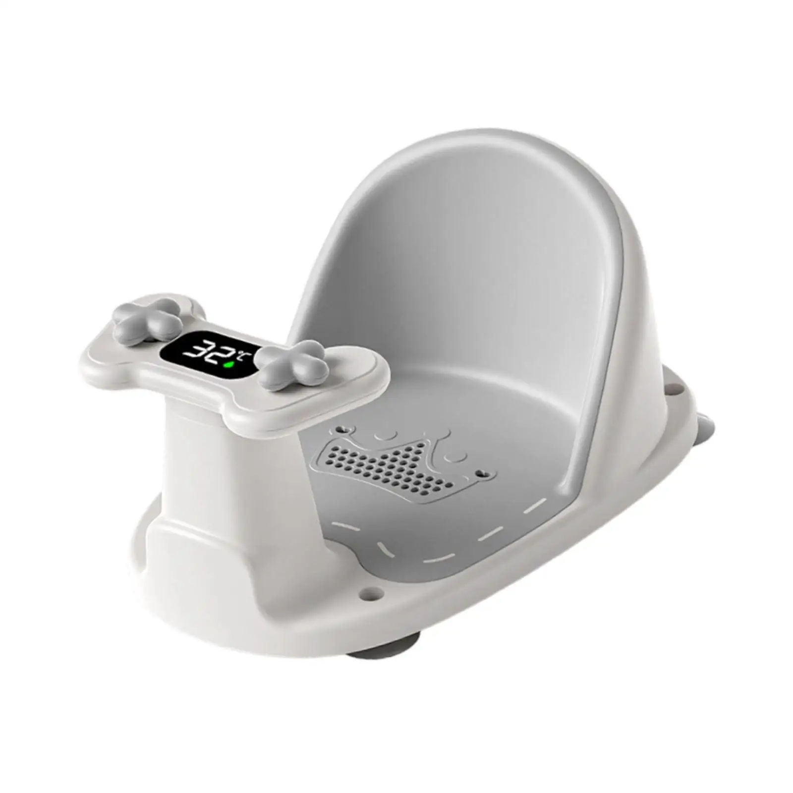 Bath Seat for Babies Sitting Up Non Slip Removable Safety Bathroom Accessory Strong Suction for Child Shower Experience