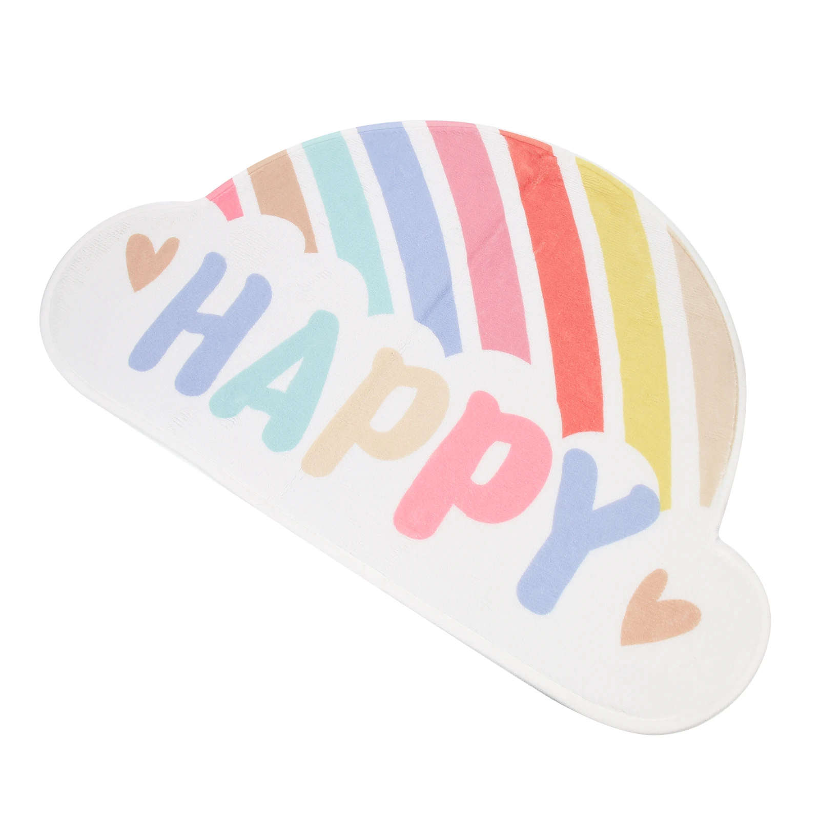 

Non slip Floor Mat Anti skid Bathroom Child Shape Slow Rebound Rainbow Door Mat Rug for Bathroom Toilet Door Rug Girls Room