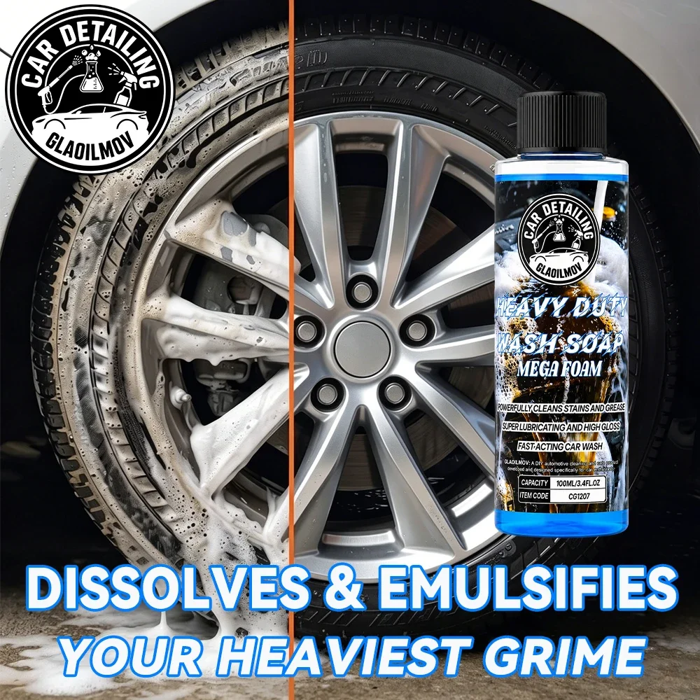 Car Wash Shampoo Super Rich Foam Concentrated Cleaning Liquid Remove Mud Grease Paint Safe Auto Detailing Wash Fluid CG1207