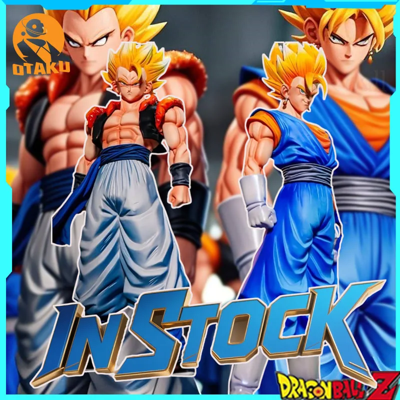 جديد 30 سنتيمتر Jt اللعب Gogeta الشكل فيجيتو عمل أرقام لعبة دراغون بول أنيمي نموذج جمع زخارف مكتب تمثال نموذج ديكور دمى هدايا