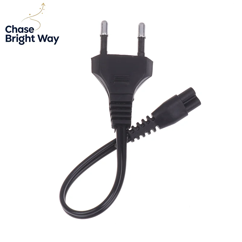 EU Plug Double Hole Charging Cable 220V 110V Direct Charging Torch Light Charger Power Cord Flashlight Accessories