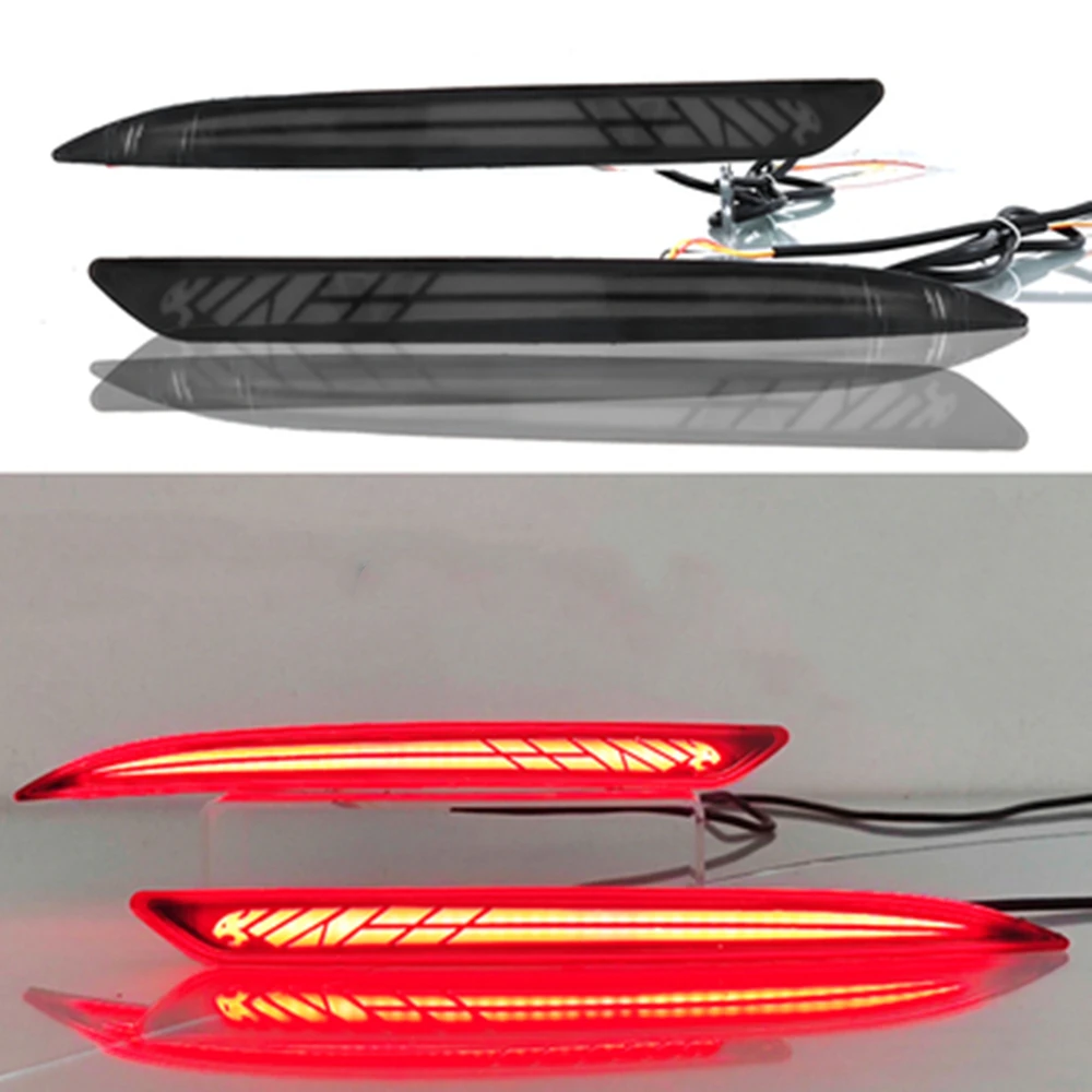 LED Rear Bumper Lamp For Geely Coolray Pro 2021 Retrofited Dynamic Light