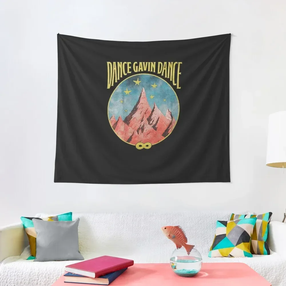 

Dance Gavin Dance Mountain Stars Graphic Design Tapestry Aesthetic Room Decorations Home Decorating For Bedroom Tapestry