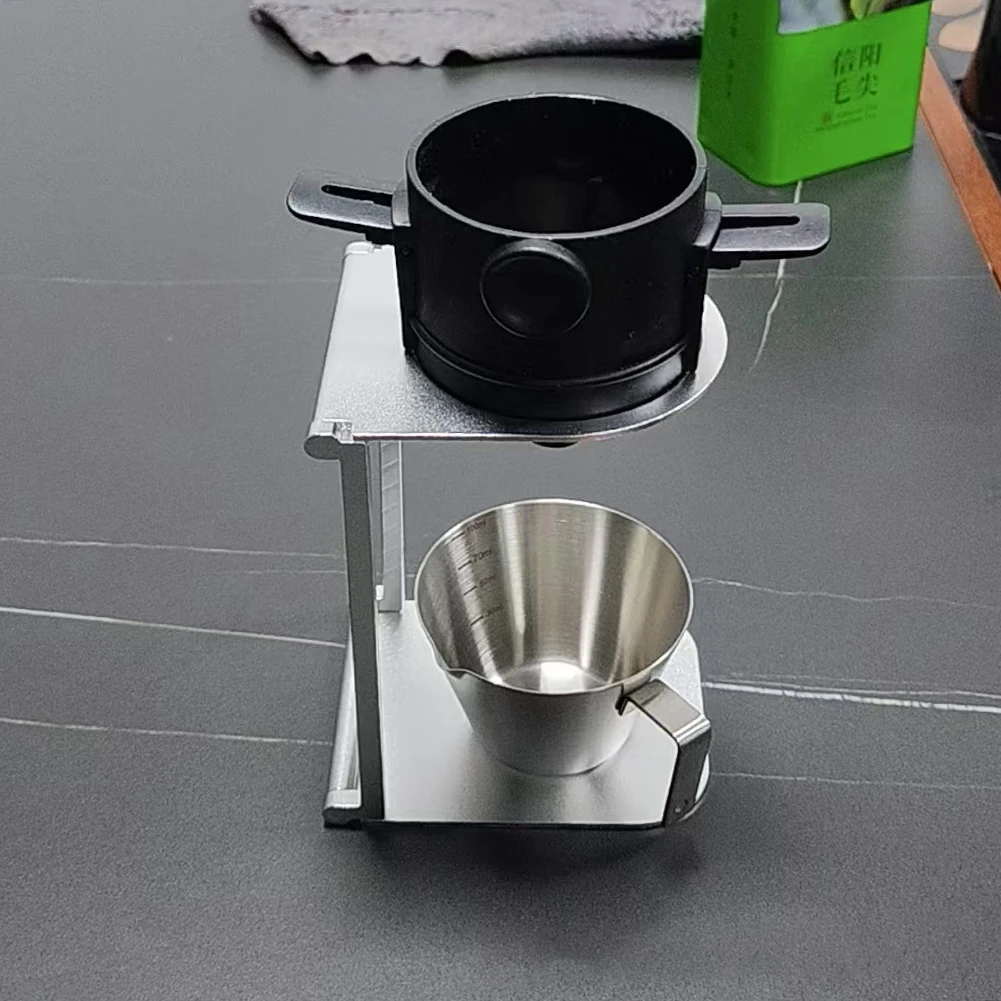 

Складной держатель для капель кофе, подставка из алюминиевого сплава, подставка для кофемашины, портативная итальянская кофемашина для эспрессо, аксессуары