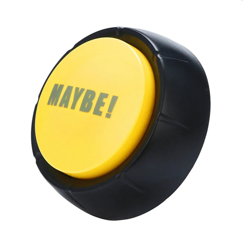 ODIES-Squeeze Sound Button Muziekdoos Opneembare spraakopname Geluidsknop Feestartikelen Beantwoordknoppen Tool