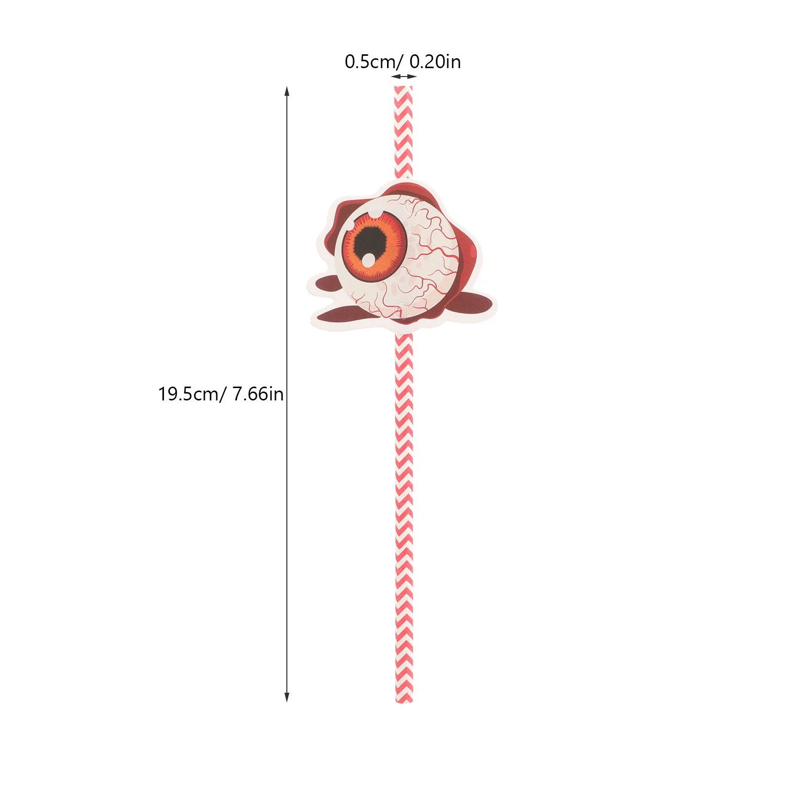 24 قطعة من شفاطات الورق العنكبوتية لحفلات الهالوين، أدوات شرب المشروبات، شفاطات العصير، لوازم الهالوين، زينة للحفلات
