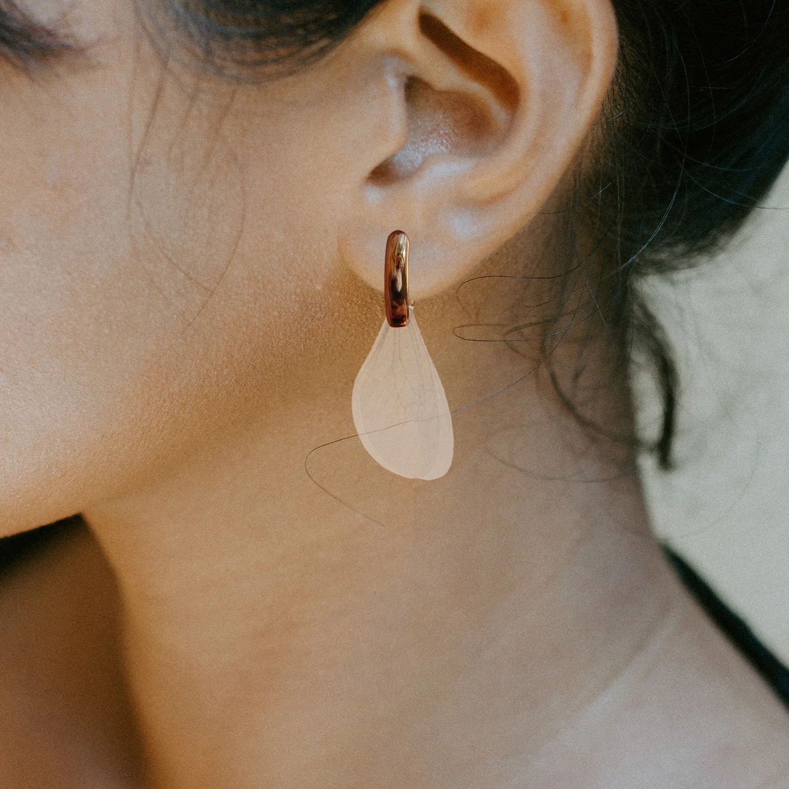 50 قطعة المعلقات الجناح اليعسوب الأبيض سحر الجناح الاصطناعي أنيق DIY بها بنفسك اكسسوارات القرط اليدوية لوازم الحرفية #6