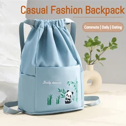 MARKROYAL Women's Drawstring Backpack Folding Soft Multifunction Portable Fashion Women Travel Shopping Handbag Dropshipping