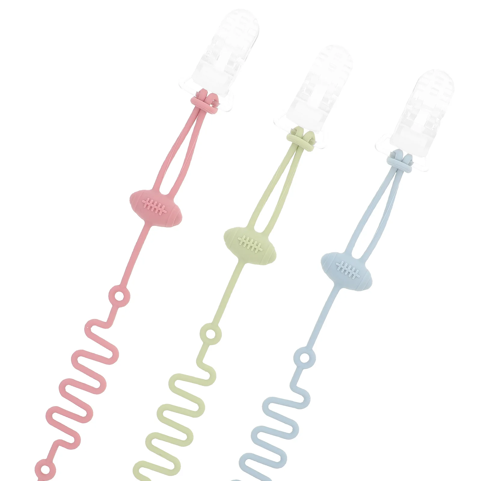 

3 шт. силиконовые детские ремни безопасности для коляски, держатель для соски, аксессуары для коляски, уличные игрушечные ремни для ребенка