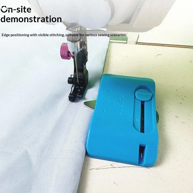 Adjustable Magnetic Sewing Track Built-In Seam Ripper Positioning Tool Magnetic Seam Guide Multifunctional With Measurement