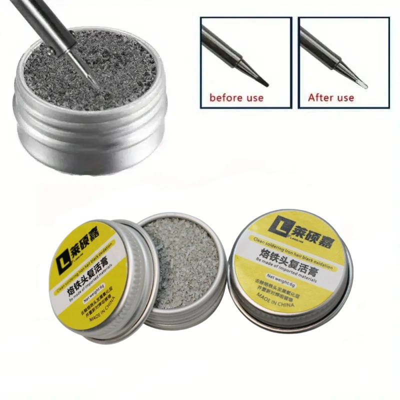 

6g/8g/16g/26g Tip Refresher Electrical Soldering Iron Cream Oxide Solder Iron Tip Clean Paste Professional Repair Tool