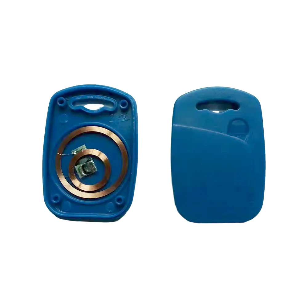 5Pcs/lot 13.56Mhz 125Khz TK4100 (ID) +FM1108 (IC) Dual Chip RFID NFC Keyfob Keytag