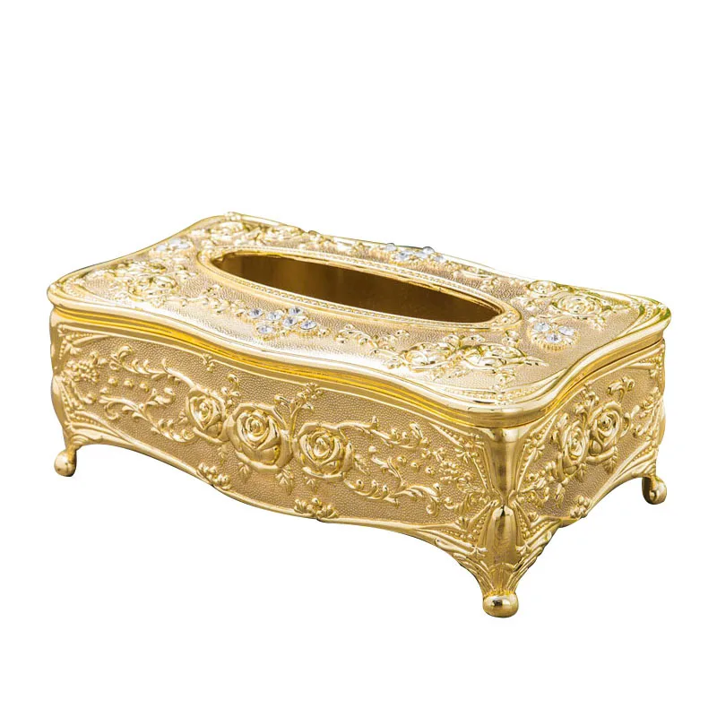 

Paper Box Carved Extraction Storage Box Hotel Home Living Room Premium