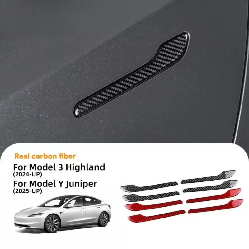 1 Set, geeignet für Tesla, aktualisiertes Modell, 3 Jahre Türgriff-Schutzfolie, kratzfeste transparente TPU-Schutzfolie