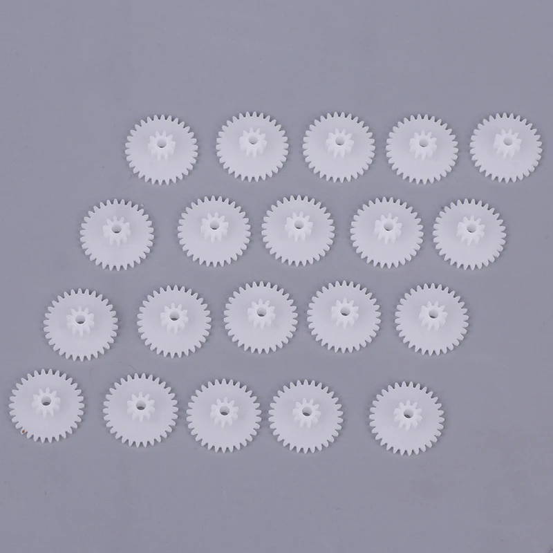 Juego de engranajes de plástico de 20, 30 dientes, ideal para coche RC y modelo de bricolaje de motor de robot, modelo de pieza de repuesto 30102B