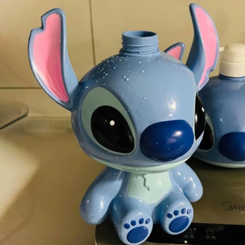 Steekvormcontainer Aparte bottellotionfles Zitpose Dispenser Pomp voor shampoo Body Wash Opslag Badkamer Decor