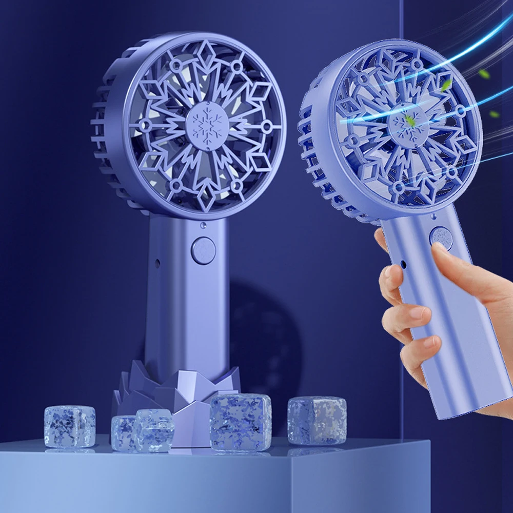 휴대용 데스크탑 이중 목적 선풍기, USB 충전, 베이스, 2 색 옵션, 패션 디자인, Abs 소재, 자연 바람