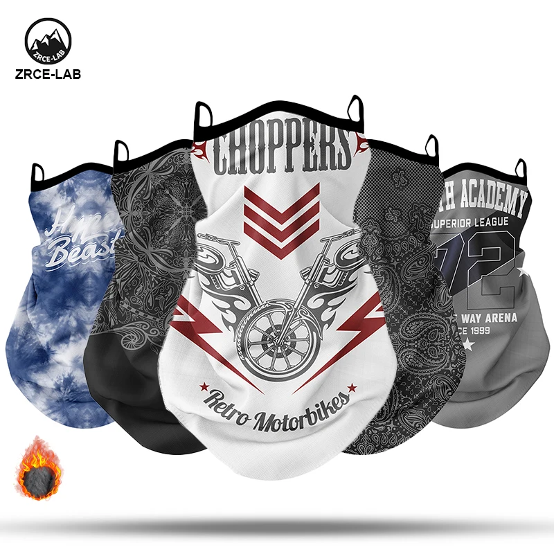 

Winter Men's Scarf Neck Warmer Hanging Ear Fleece Face Mask Motorcycles Cycling Fishing Ski Mask Outdoor Camping Hiking Scarves
