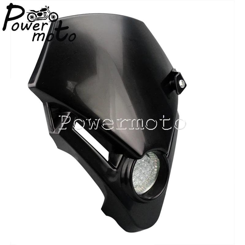 Enduro LED Mini Headlight Motocross for Gas Gas TXT 250 Pro 125 300 EC300 TXT280 Racing EC200 Six-Day Trail Dirt Bike Head Light