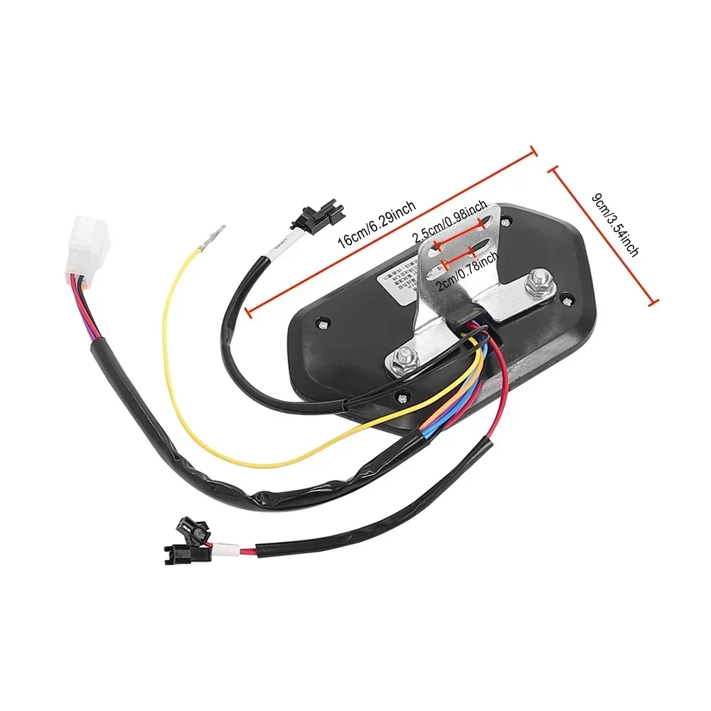 For E-Bike/Electric Scooter Universal 48V 60V 72V Dashboard LCD Display  Meter Control Panel Odometer Speedometer Accessories - AliExpress 18