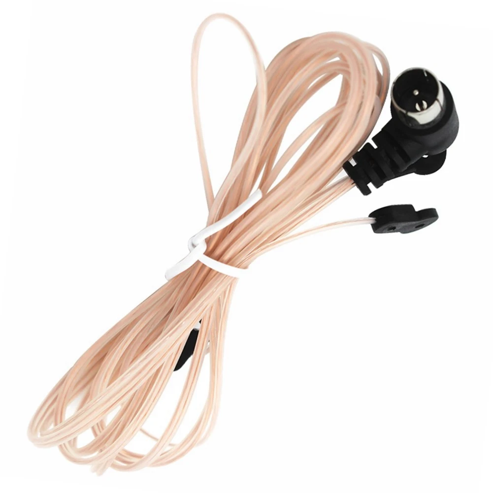 Antena de rádio FM interior, Copper HD Aerial Receiver, Conector Tipo F Masculino para Estações de Rádio FM, 75 OFM Dipolo, T