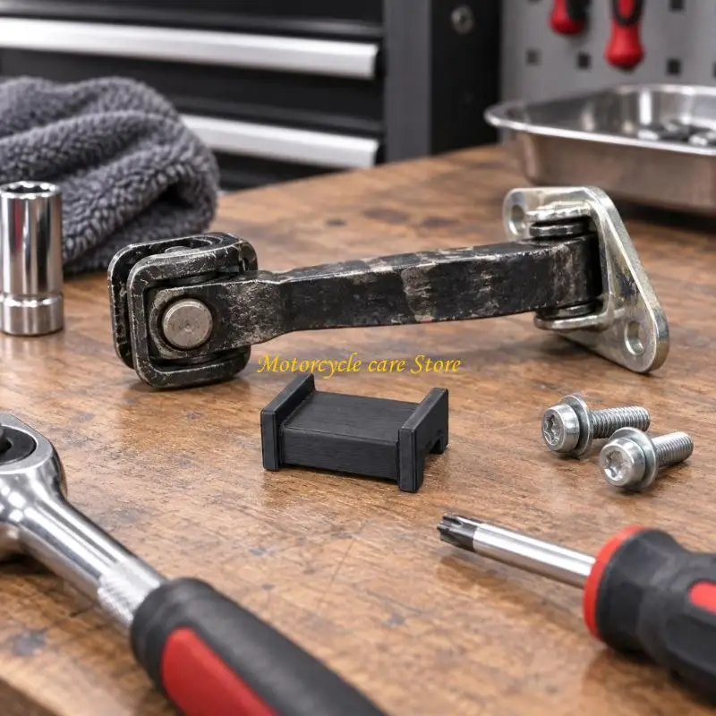 U75F Door Check Hinge Stop Repair Clips for Worn, Broken, or Missing Clip Replacement
