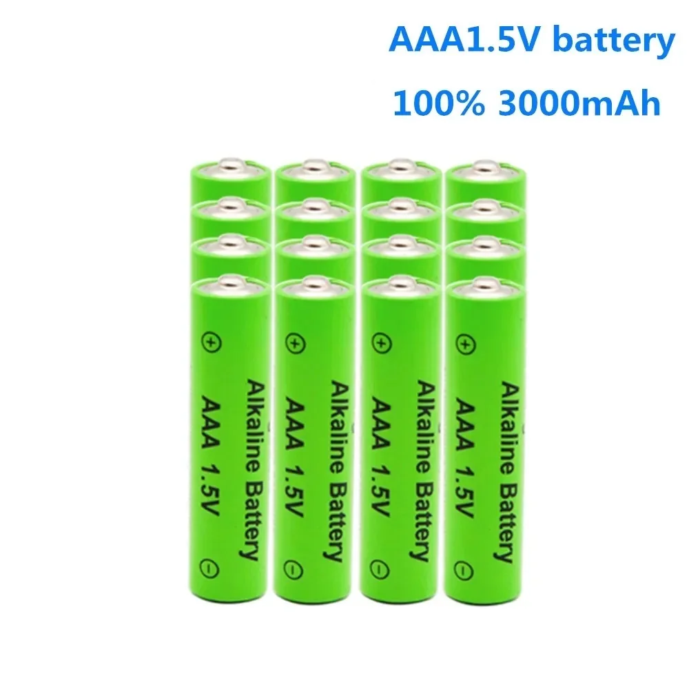 AA + AAA قابلة للشحن AA 1.5 فولت 3000 مللي أمبير/1.5 فولت AAA 3000 مللي أمبير بطارية قلوية مصباح يدوي اللعب ساعة مشغل MP3 استبدال بطارية Ni-Mh