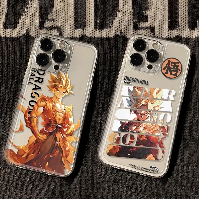 Dragon Ball Phone Case for IPhone 11 12 16 14Pro 16 Pro Iphone 16 Max Custom Dragon Ball Z Anime Goku Son Goku Vegito Phonecase