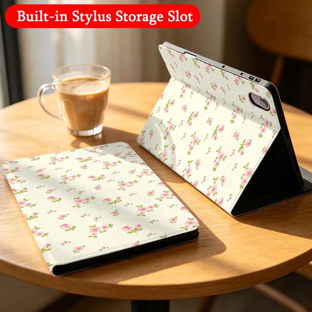 

Cute Luxury Flower For Huawei Matepad M6 10.8 11 11.5S Pro Air SE Honor Tab 8 9 10 V9 X8 X9 X10 Magic Pad GT 2 3 Tablet Case