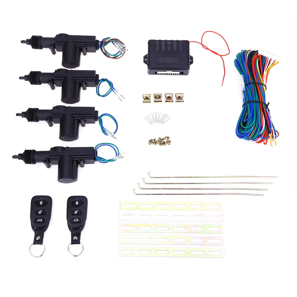 Car alarm Car Remote Control Central Kit anti-theft car immobilizer car alarm complete kit Automotive Door Lock Locking Systems