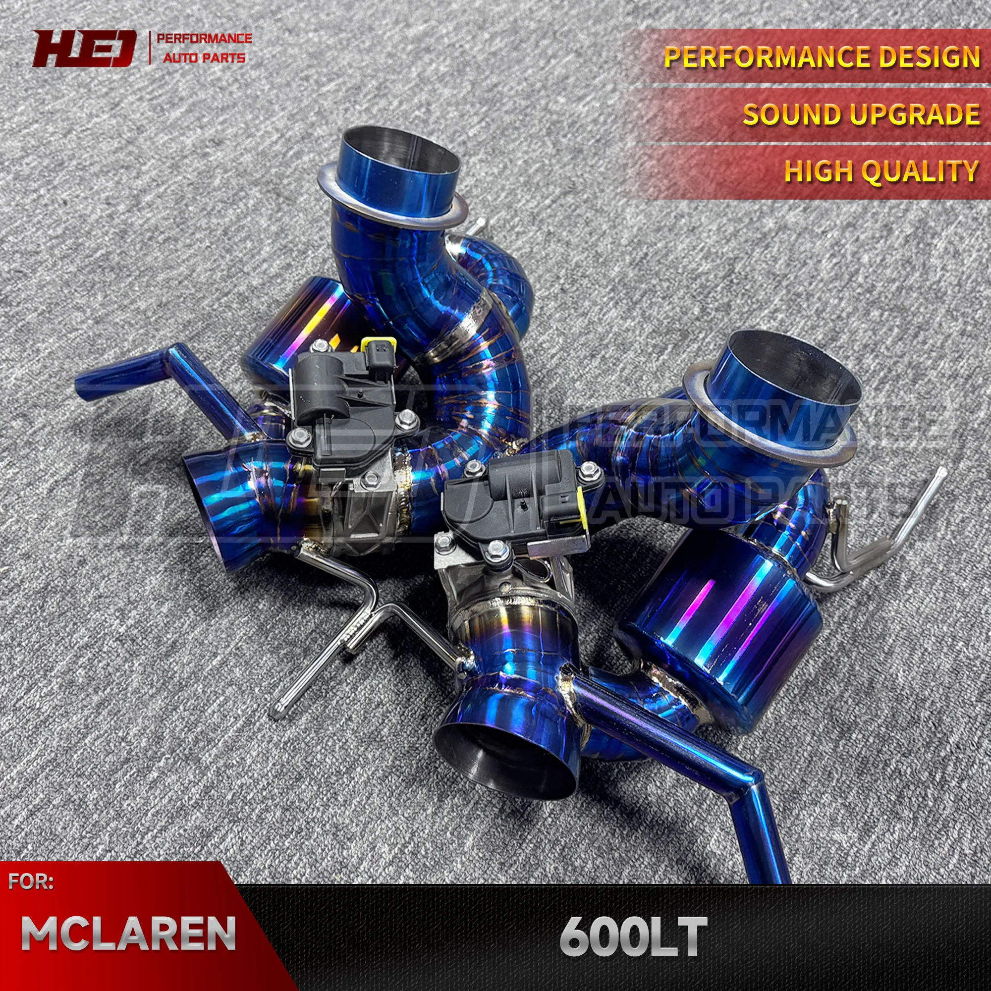 

High Grade Titanium Alloy Smart Valve Catback Exhaust Perfect Fit for McLaren 600LT 3.8T 2018+ Racing Performance Exhaust