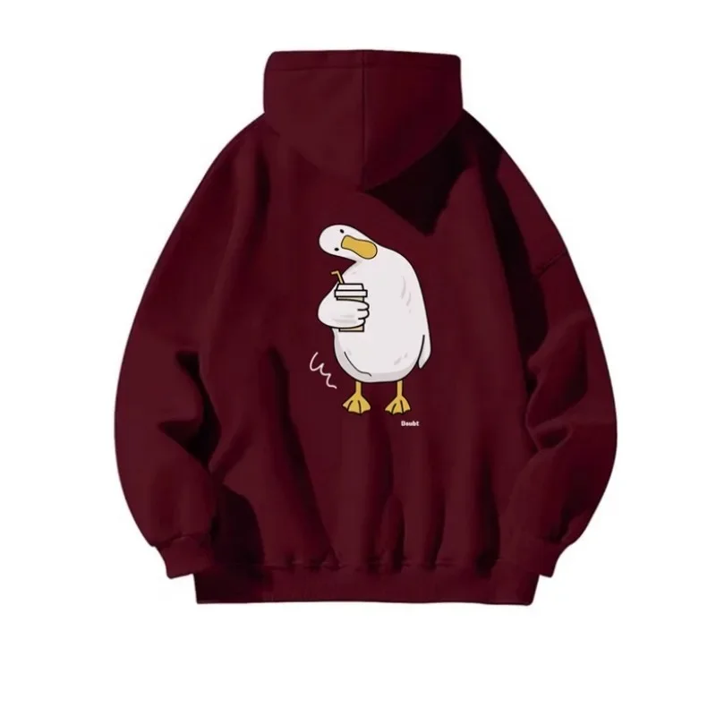 

New Funny Anime Print Hoodies Cotton Duck Print Streetwear Men Harajuku Hipster Clothing Long Sleeve Sweatshirt Hoody Unisex