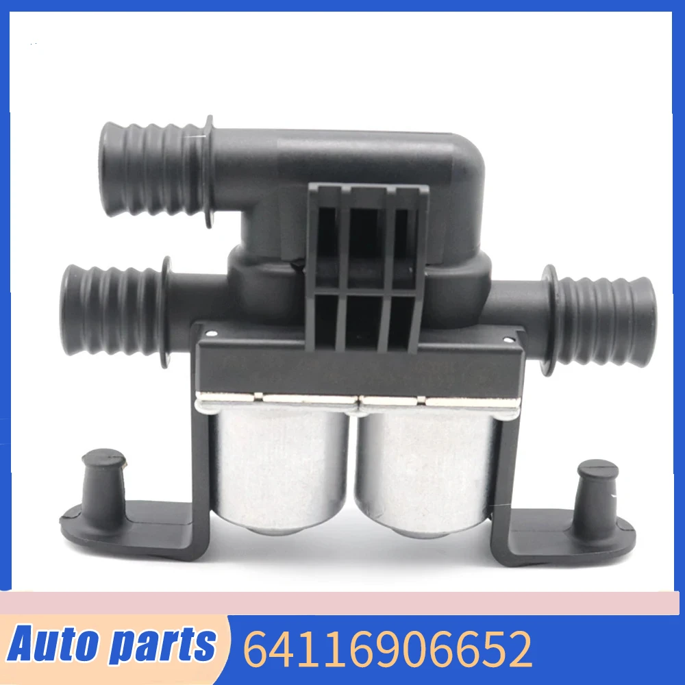 64116906652 Heater Control Solenoid Valve For BMW E60 E63 E65 E66 535i 535i xDrive 535xi 545i 550i 645Ci X5 5 6 7 Series