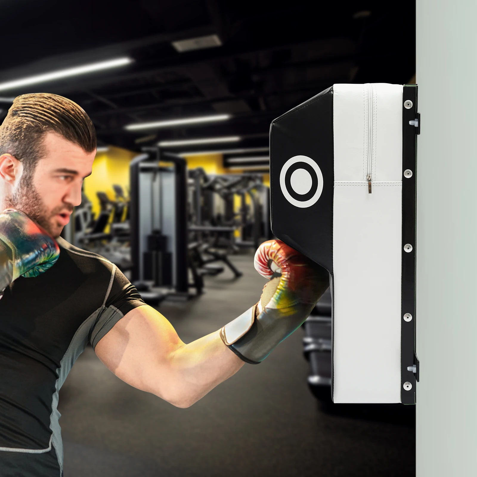 

Wall Mount Uppercut Boxing Training Target, MMA Training Punching with Accurate Hole Positioning for Bedroom, Study, Gym