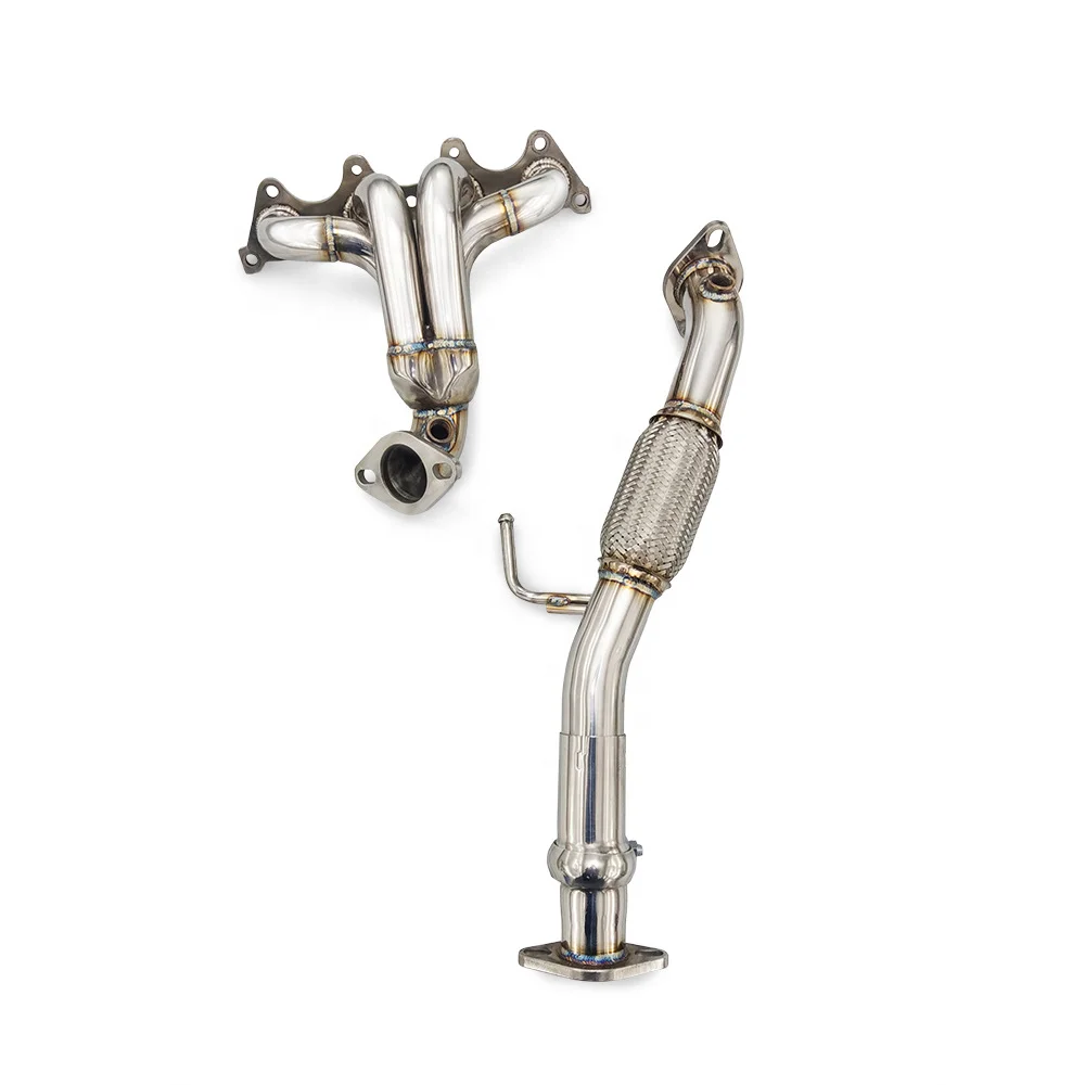 High-Performance Stainless Steel Exhaust System Part Downpipe Exhaust Manifold Compatible With  Elantra 1.6L